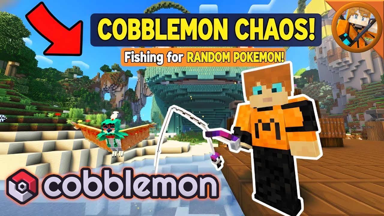 Я случайным образом распределил ВСЕХ покемонов по рыбалке (а потом мы сражались).