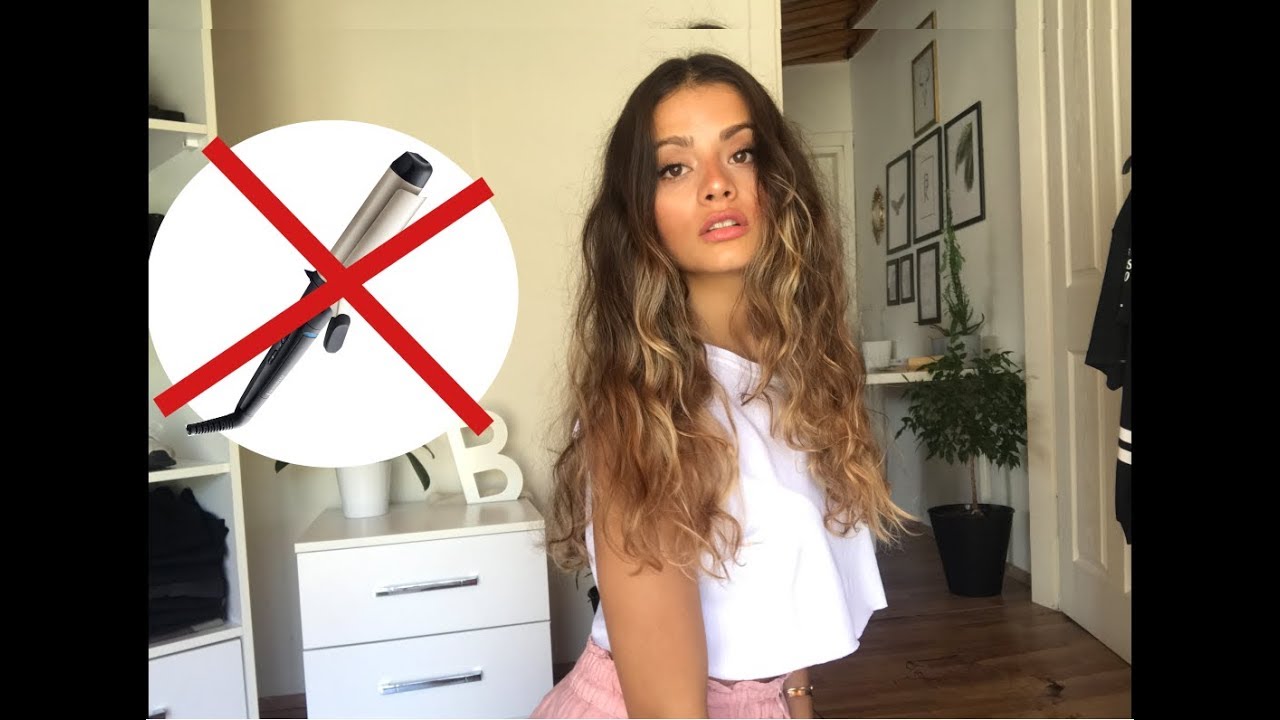 SAÇLARIMI HİÇ ISI KULLANMADAN NASIL DALGALI YAPIYORUM??