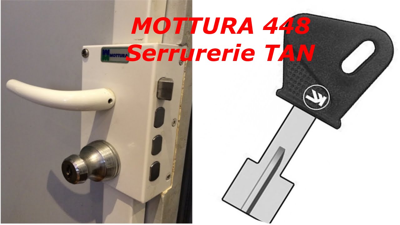 TUTO: comment changer une serrure Mottura 448 ?