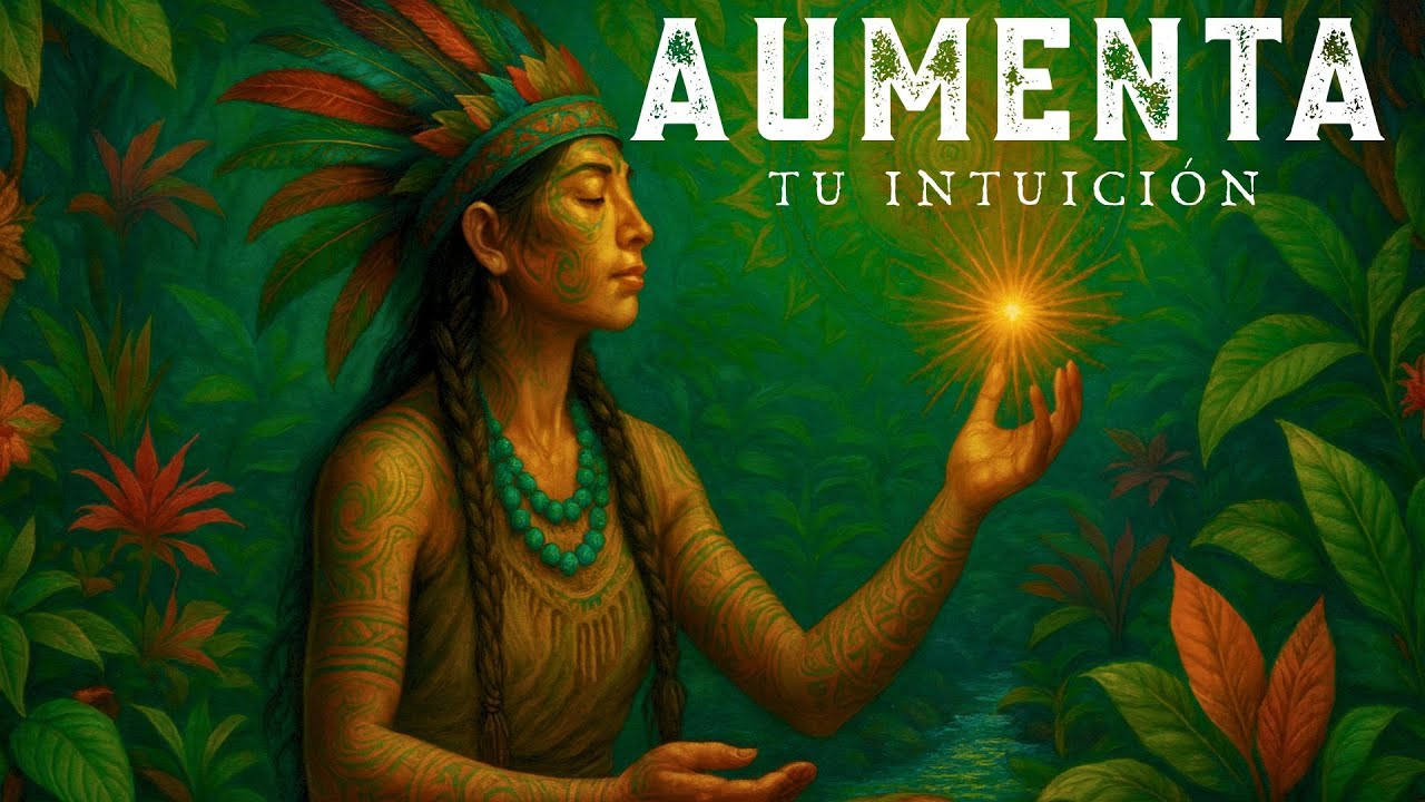 Poderosa música chamánica | Aumenta tu intuición y ve más allá - Trance profundo curativo🌿