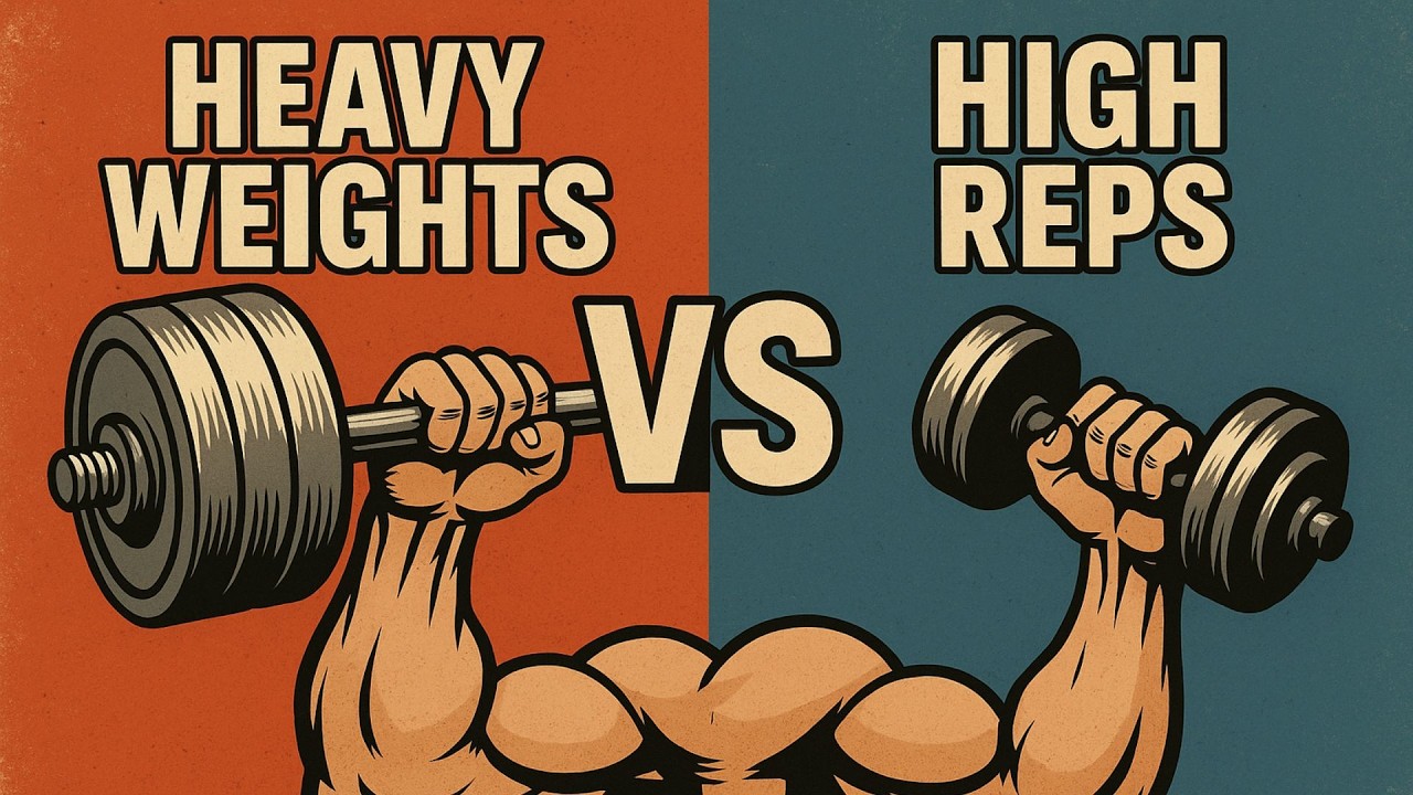 High Reps vs Heavy Weights: The Ultimate Showdown