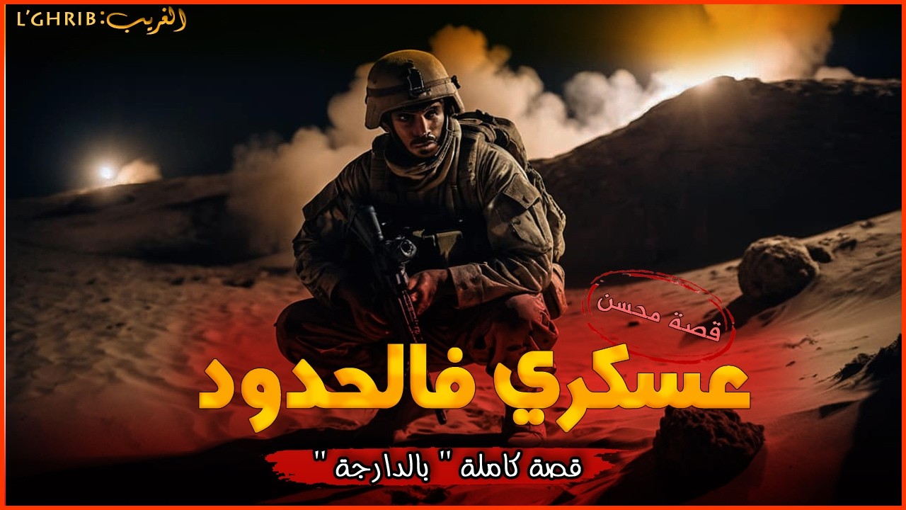 من الحدود  عسكري يحكي... قصة كاملة بالدارجة " لغريب lghrib "