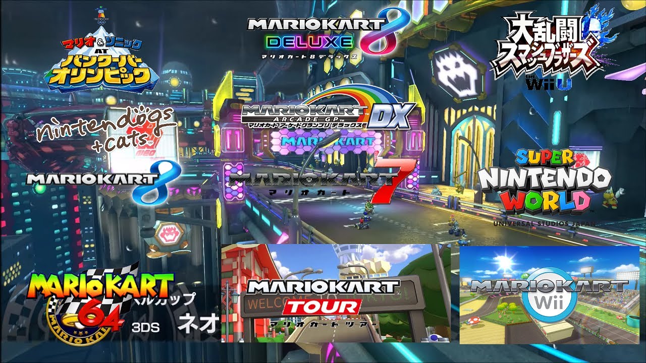 ネオクッパシティ 同時再生(Neo Bowser City - Medley Mashup) [Updated v3]