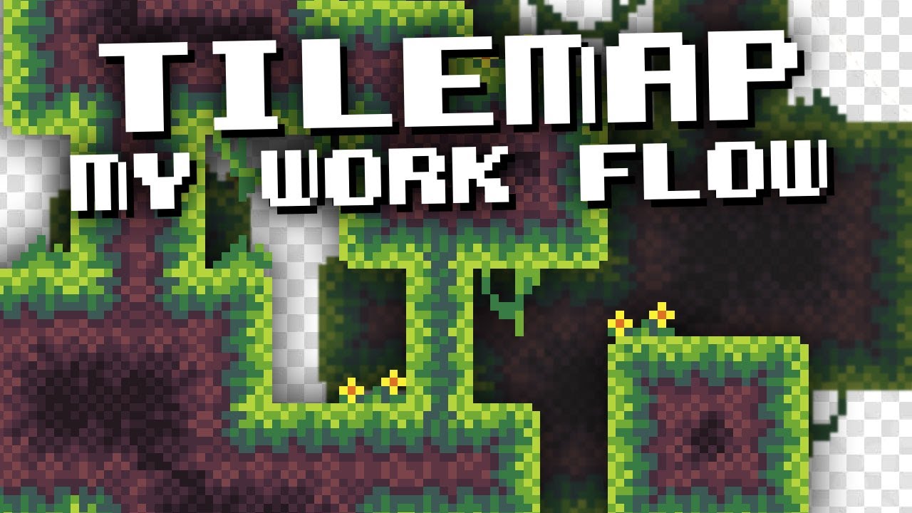 HOW TO MAKE A GRASS TILEMAP [MY WORKFLOW] ASEPRITE #PIXEL #TILEMAP