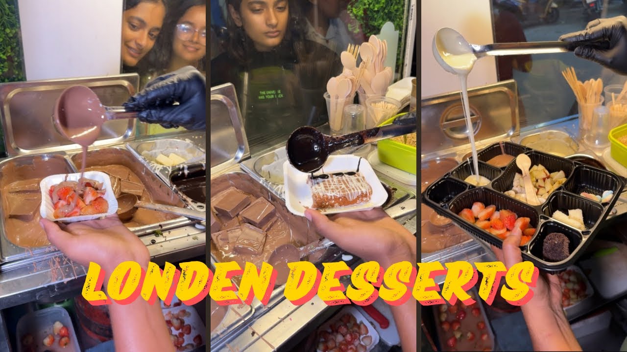 Famous London Desserts🔥Rawberry Vijaynagar