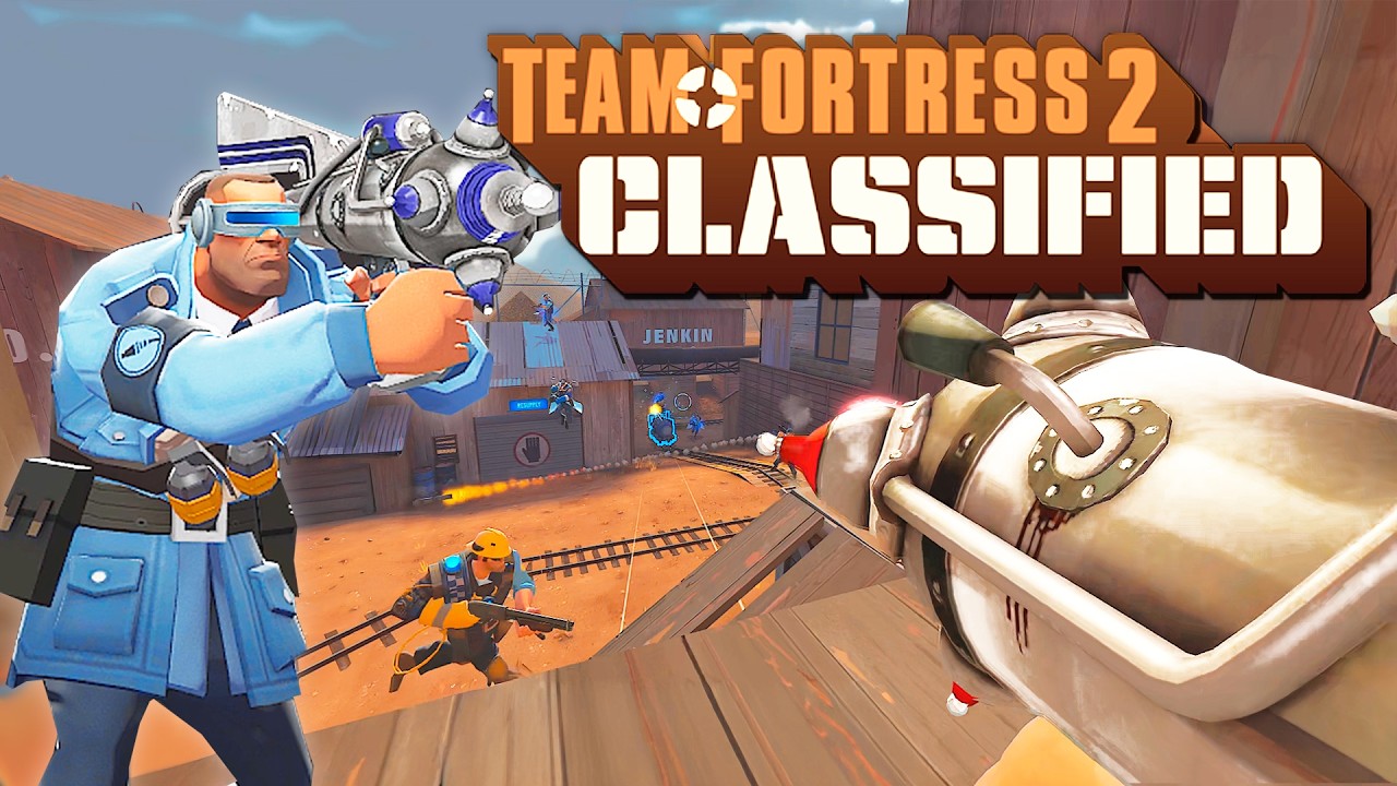 Team Fortress 2 Classified Soldier Gameplay