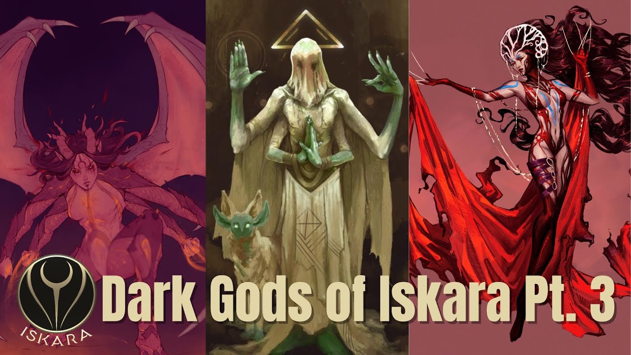 The Dark Gods of Iskara Compilation | Fantasy Worldbuilding Project and Lore
