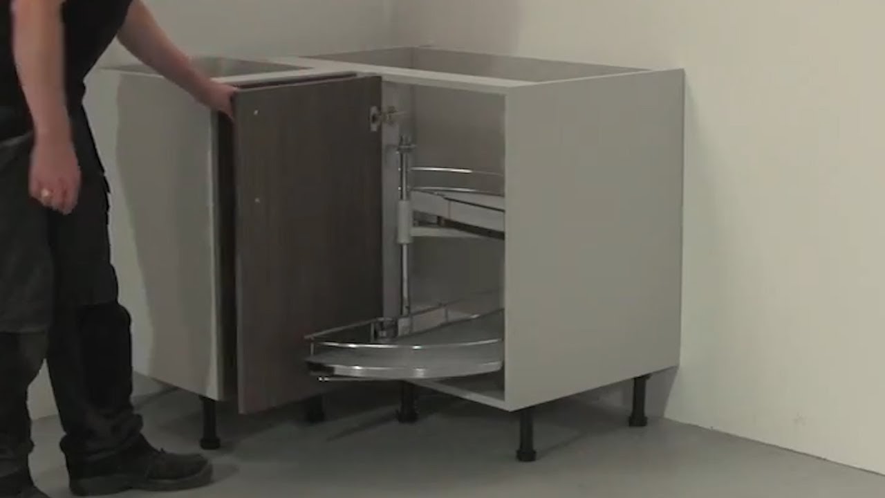 Individual Half Circle Kitchen Carousel Installation Guide
