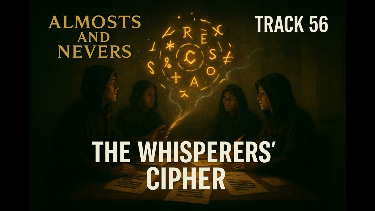 The Whisperers’ Cipher — Track 56 of Almosts and Nevers (Modern Bard Opera)