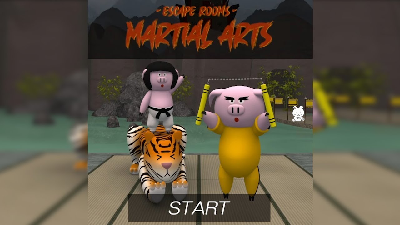 Escape Rooms Martial Arts Walkthrough (NAKAYUBI)