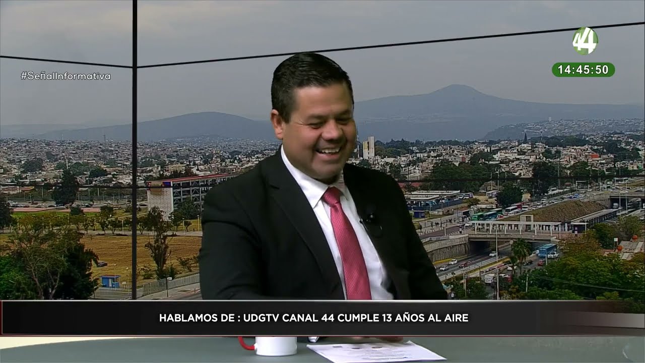 UDGTV Canal 44 cumple 13 años al aire y su director, Gabriel Torres Espinoza, habla del aniversario