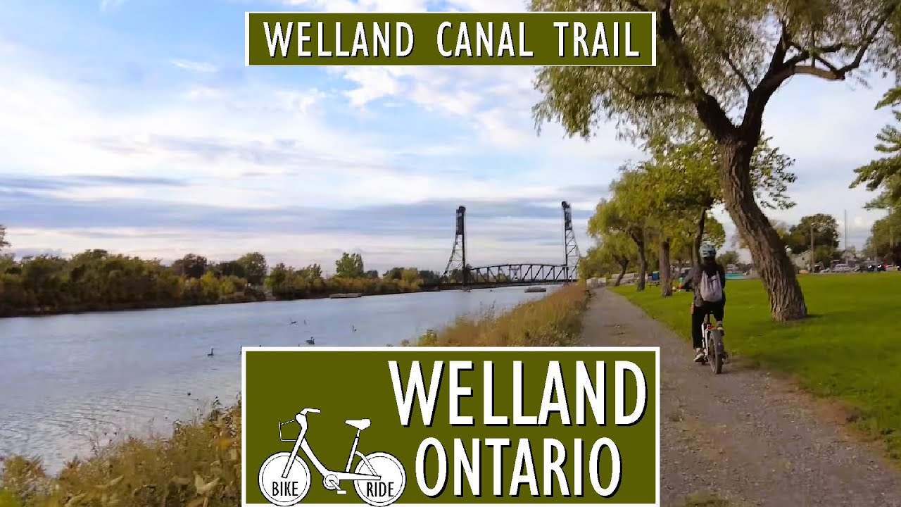 🚴&zwj;♂️ 4K Bike Ride Along the Welland Canal Parkway Trail &ndash; Discover Ontario&rsquo;s Hidden Beauty! 🌅🍃