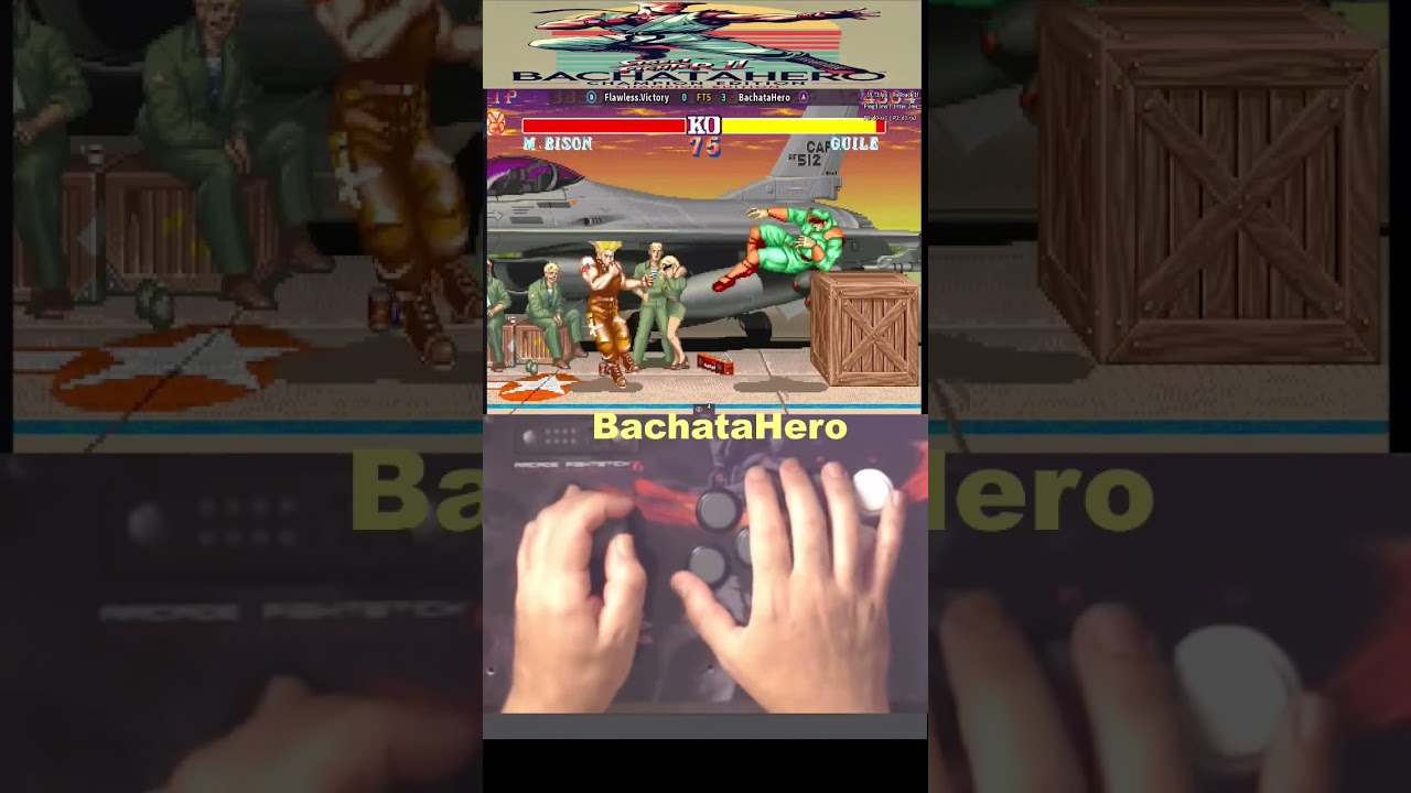 Bison vs Guile Funny Round With BachataHero 