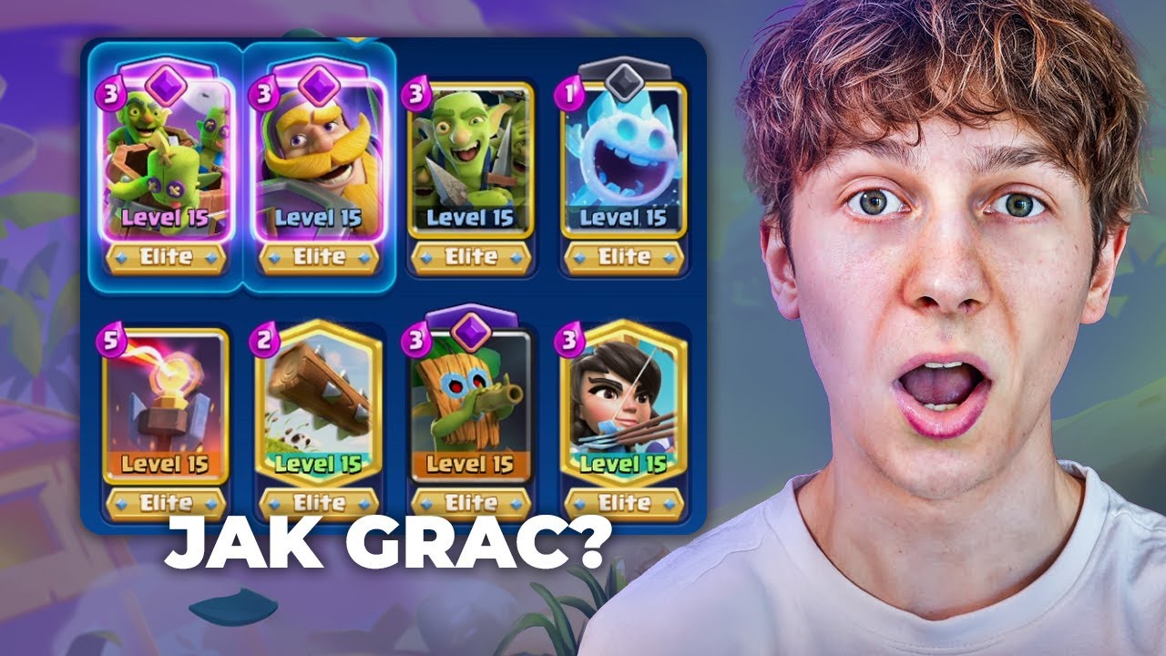 JAK GRAĆ LOGBAIT w CLASH ROYALE? (8 lat gram logbait ale mam 13 iq wiec nie spodziewaj sie cud&oacute;w)