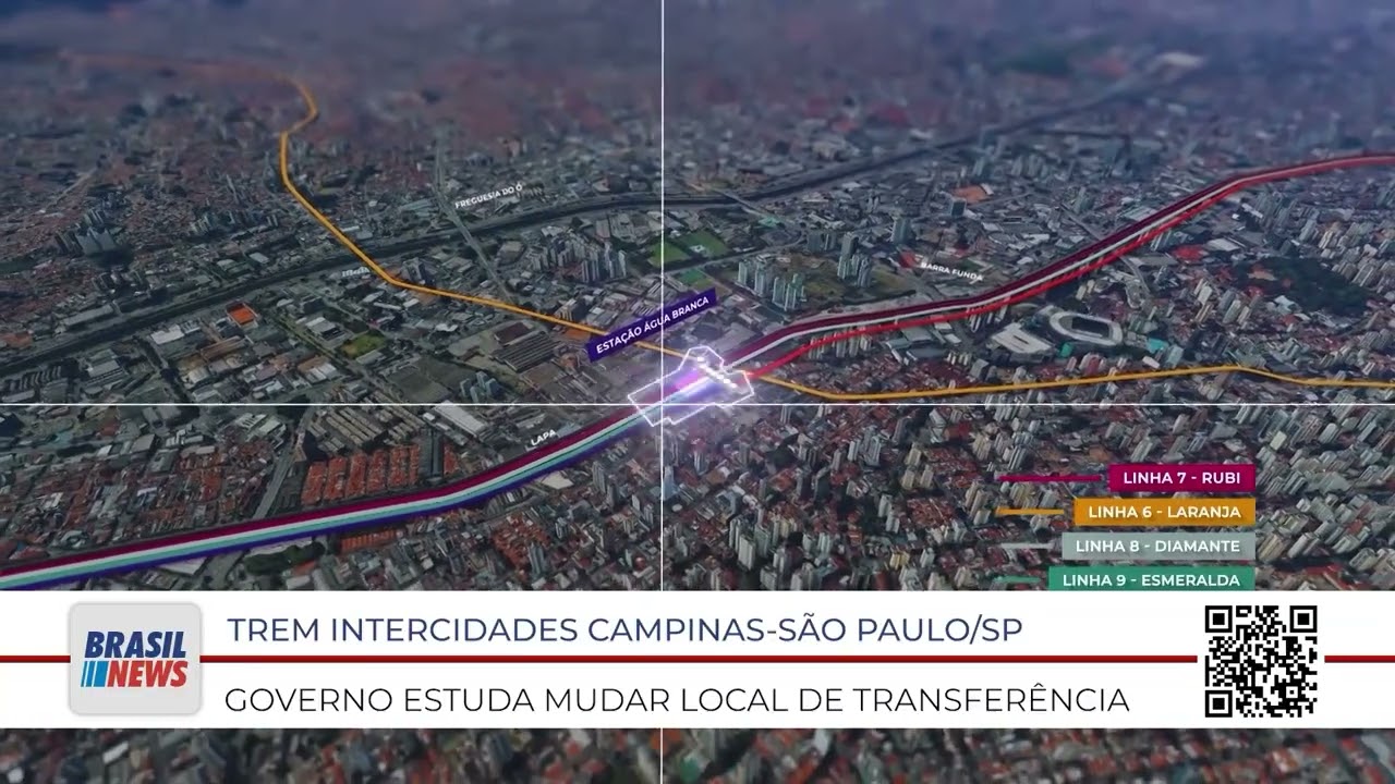 O MELHOR DA SEMANA: GOVERNO ESTUDA MUDAR LOCAL DE TREM INTERCIDADES CAMPINAS S&Atilde;O PAULO