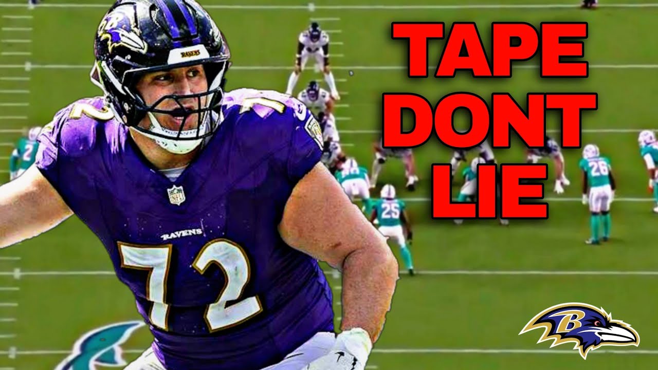 What the Ravens Offensive Line FLASHED ON TAPE vs Dolphins