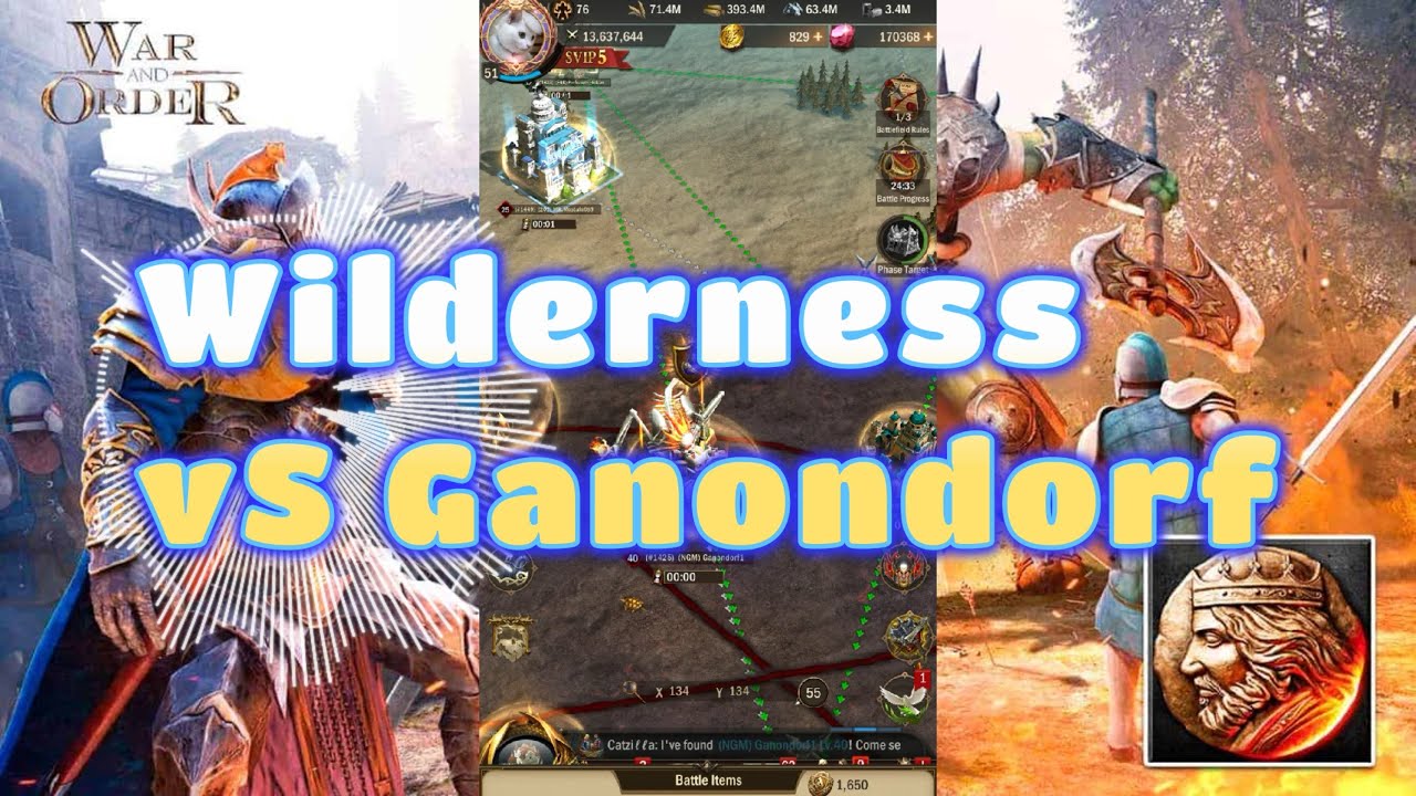 war and order : Wilderness with 1425