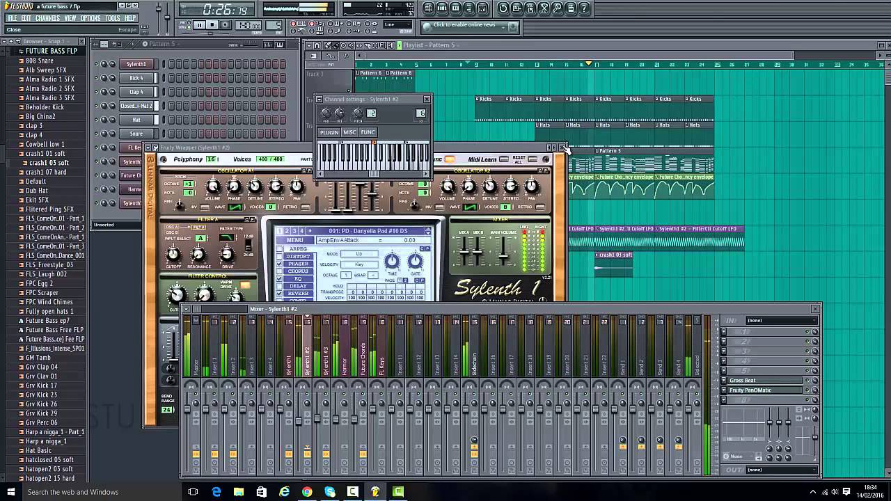 [Fl studio] Simple Future bass Drop 2 - Free FLP