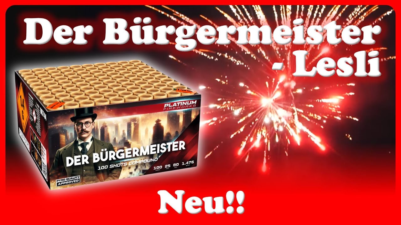 DER BÜRGERMEISTER BATTERIE von LESLI 💥 | TOP NEUHEIT bei Norma 🔥 | Silvester 2025/2026
