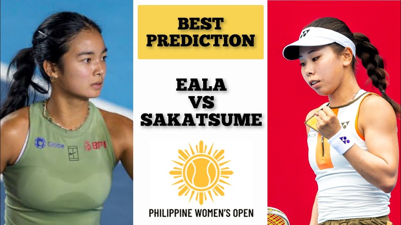 Alexandra Eala vs Himeno Sakatsume | Philippine Women’s Open 2026 | Tennis Prediction