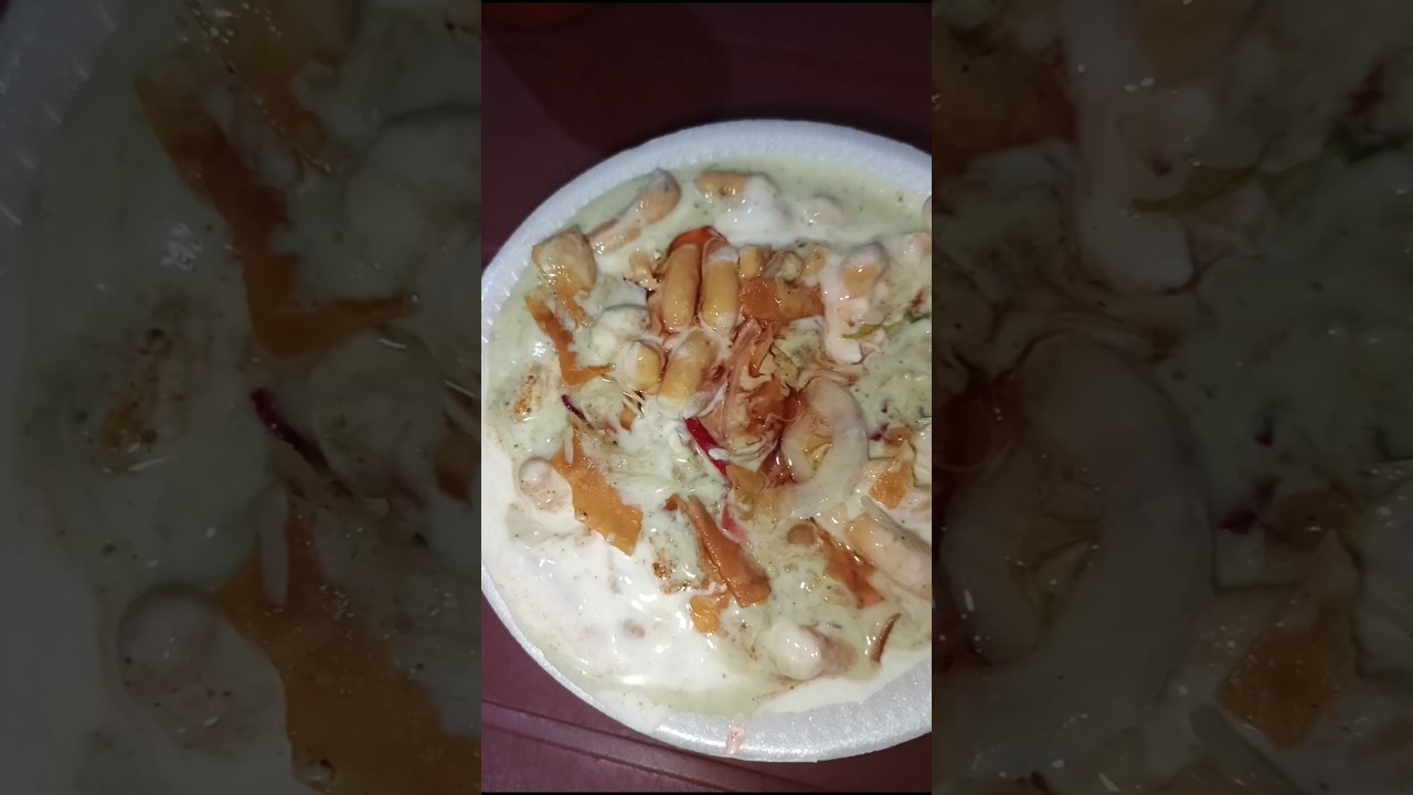 Dahe Bhaly & Samosa Chnay | Street Food #viralfood
