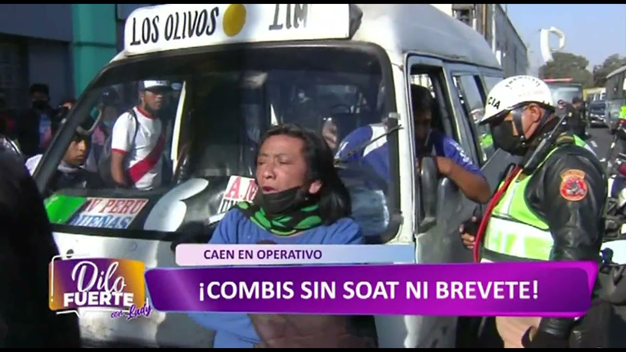Cercado de Lima: agreden a reportero de “Dilo Fuerte” durante operativo policial