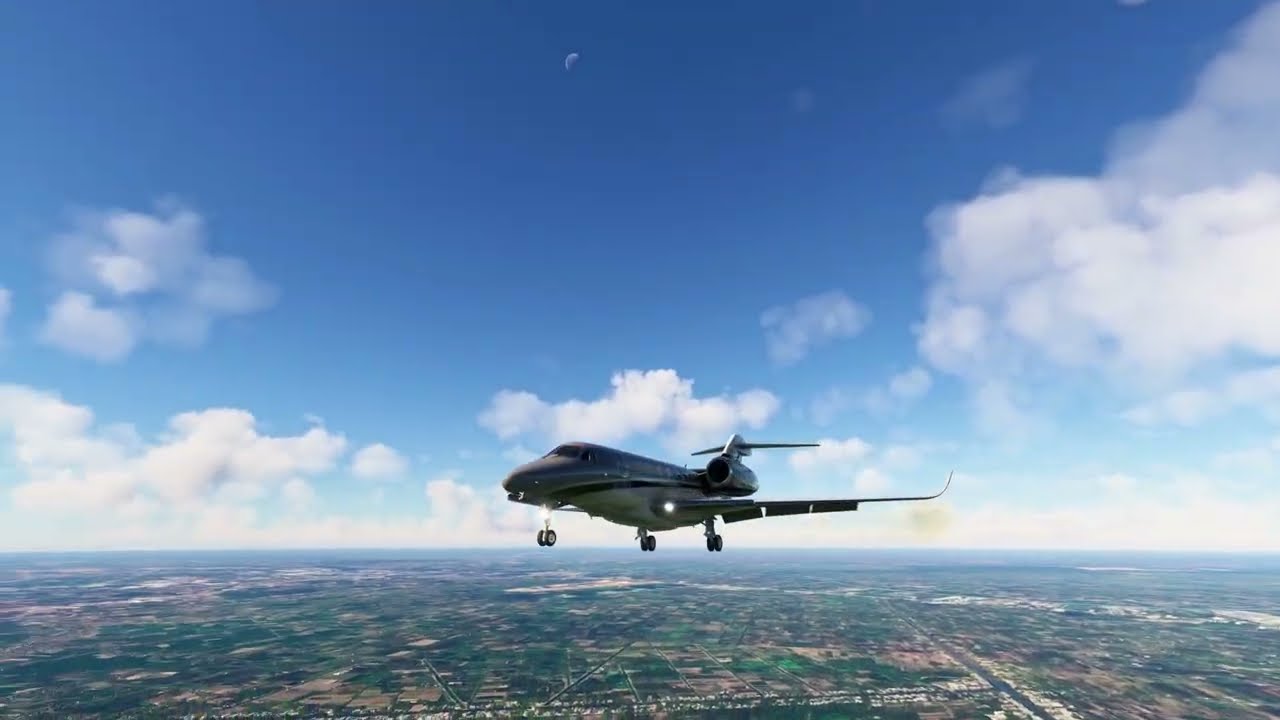 Cessna Citation X Landing @ Ho Chi Minh International Airport - Vietnam 