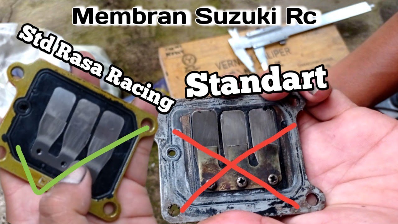 Настройки мембраны Suzuki RC100 с гоночным ощущением | Легкое сцепление, экономичность