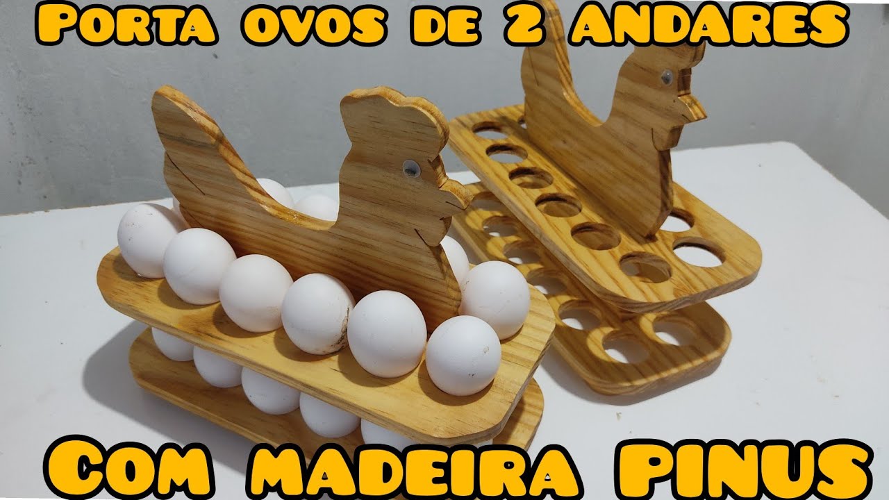 PORTA OVOS DE DUAS PLATAFORMAS SUCESSO EM VENDAS
