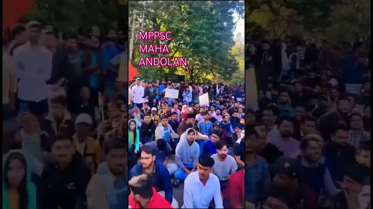 ABKI BAAR AAR PAAR#studentunion #nsuiprotest #nsui #indore #mppsc #protest #berozgari