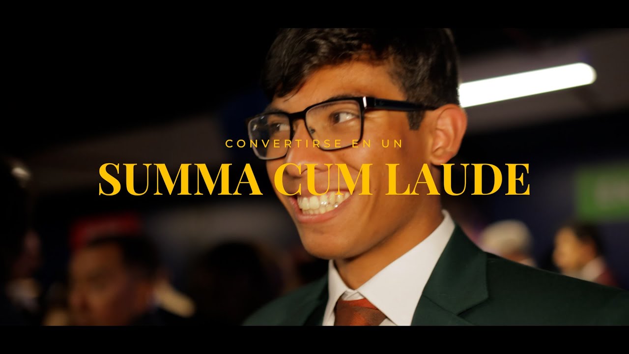 Federico Melo: ¿Cómo llegar a ser un summa cum laude?