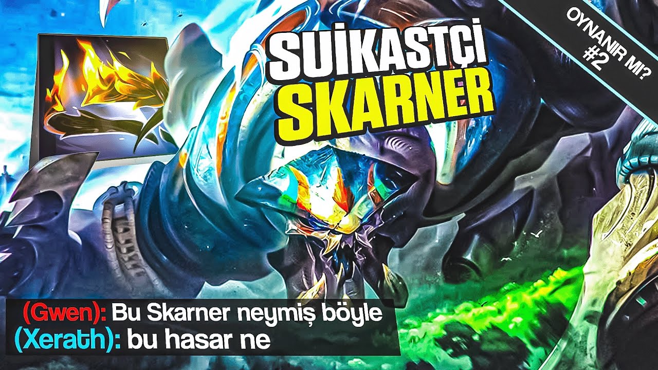 TROLL DEĞİL KESKİN SAĞANAK SKARNER 2 VURUŞTA KESİYOR | OYNANIR MI? #2