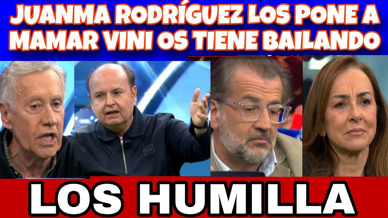 JUANMA RODRIGUEZ LOS PONE A MAMAR ,TONI FREIXA CARME BARCELO Y RAFA ALMANSA HUMILLADOS