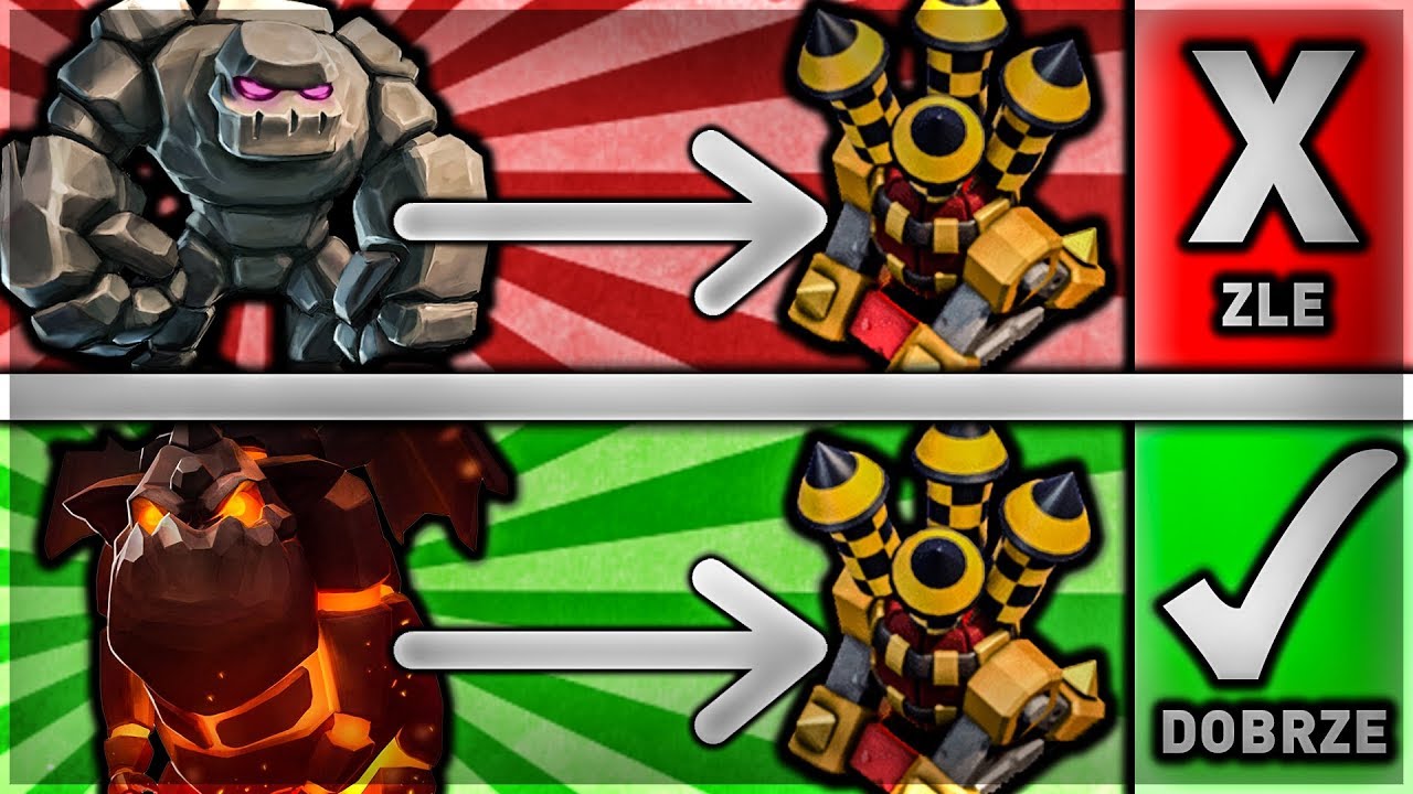 BŁĘDY PODCZAS ATAK&Oacute;W | Jak NIE atakować | Clash Of Clans