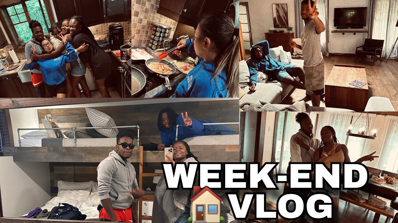 UN WEEK-END AU CHALET 😌🏠 VLOG