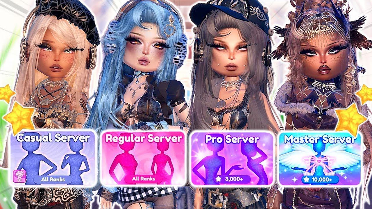 I Must *WIN* in EVERY Server Type - Dress to Impress Challenge