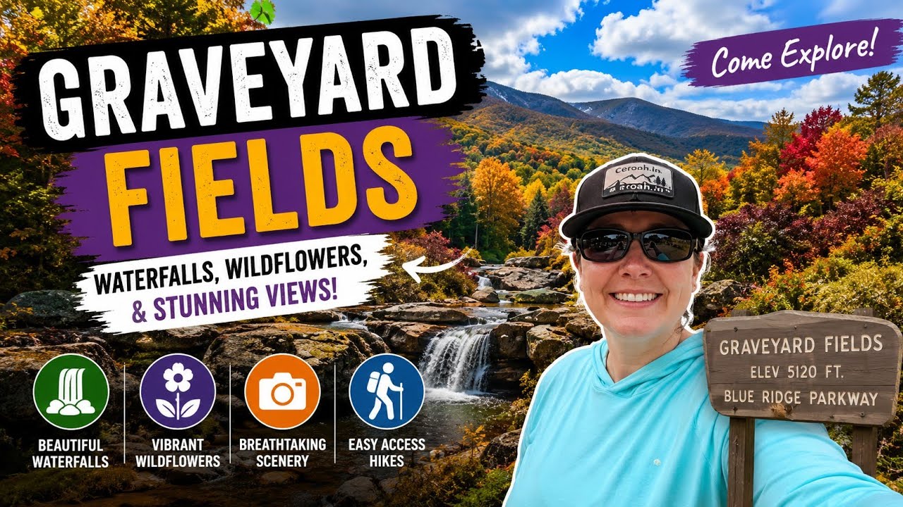 Graveyard Fields: Waterfalls, Wildflowers, and Stunning Views!