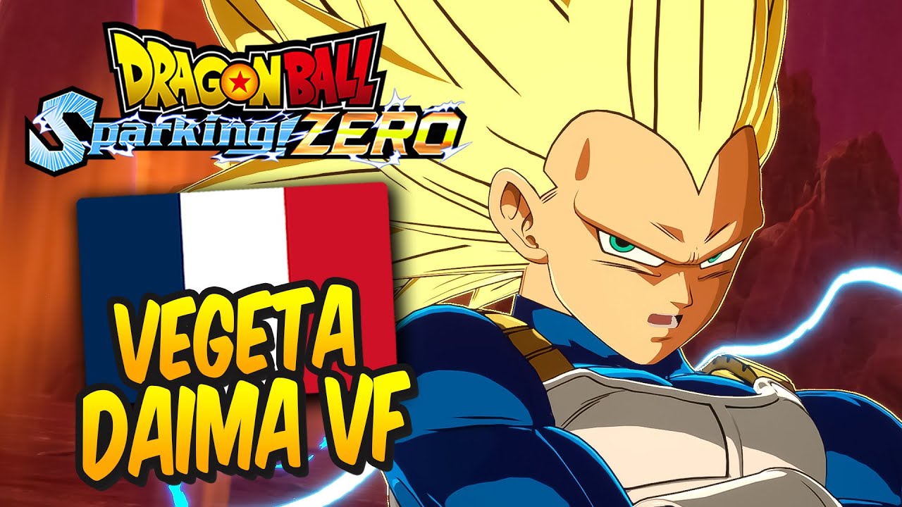 Vegeta SSJ3 Daima MAIS en VF sur Sparking Zero !!