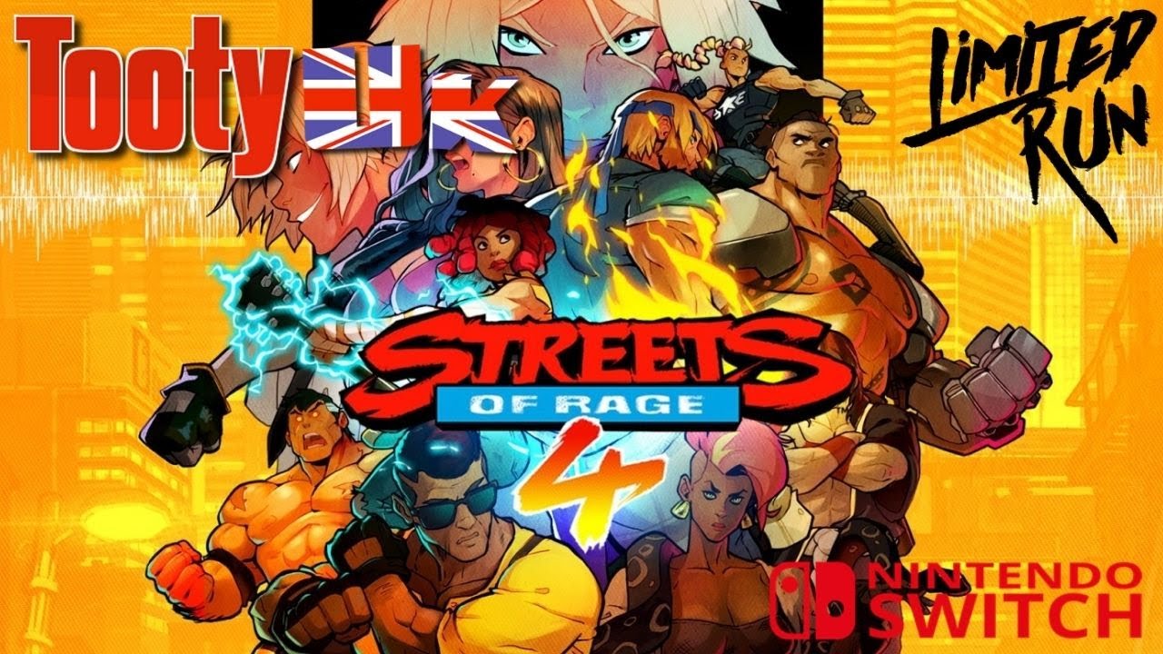 Streets of Rage 4 - Nintendo Switch - Limited Edition Unboxing
