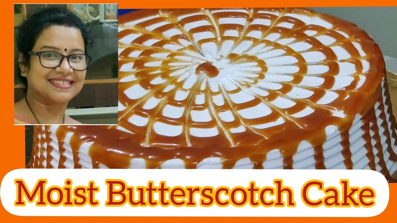 Moist Butterscotch Cake #butterscotchcake # moistcake #crazyshades