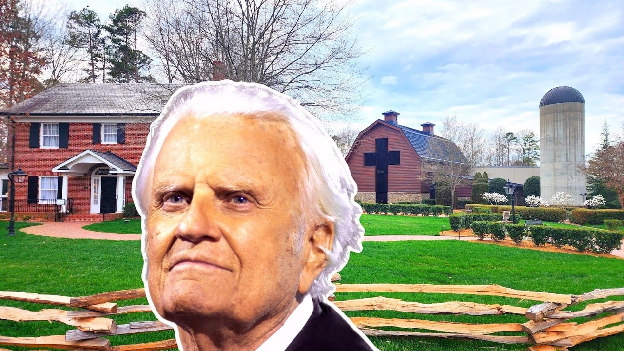 Evangelist BILLY GRAHAM Childhood House, ANIMATRONIC Museum & Grave!