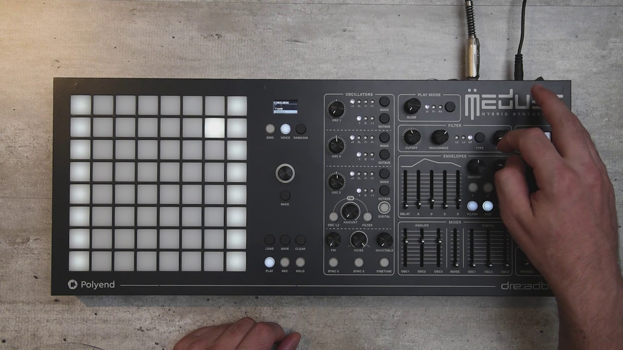 MEDUSA by Polyend + Dreadbox (A quick SOUND DEMO)
