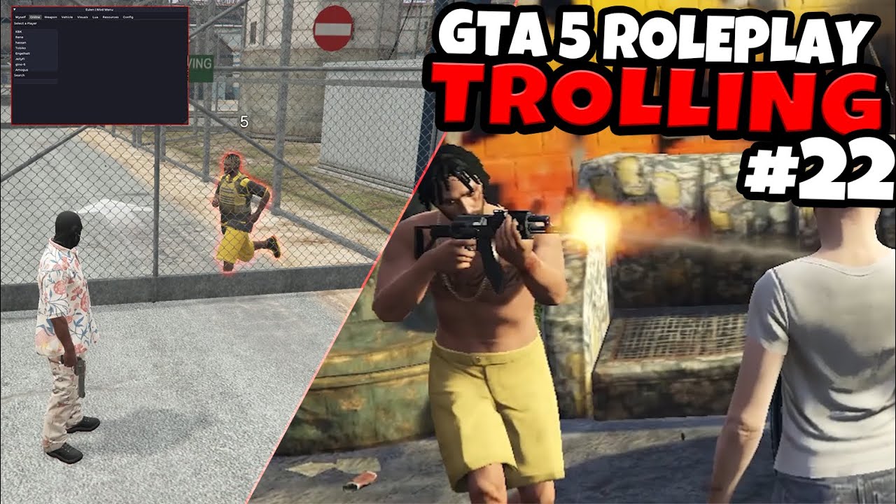 Ich TROLLE ein HÄFTLING in GTA 5 RP🤣😛 | GTA 5 ROLEPLAY TROLLING | SalzSquad