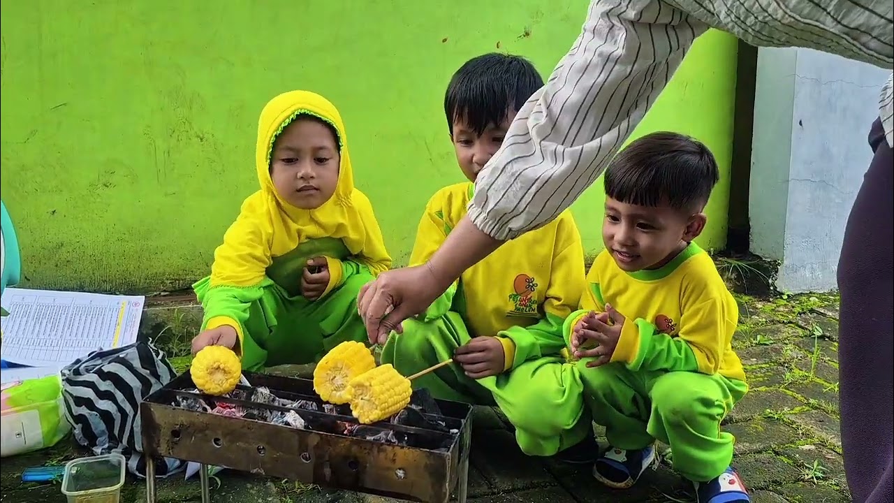 SEKOLAH JADI BASECAMP !! BERKEMAH ALA ANAK-ANAK TK PG PAS AL IHLAS, SERUU BANGET ❤️🫡