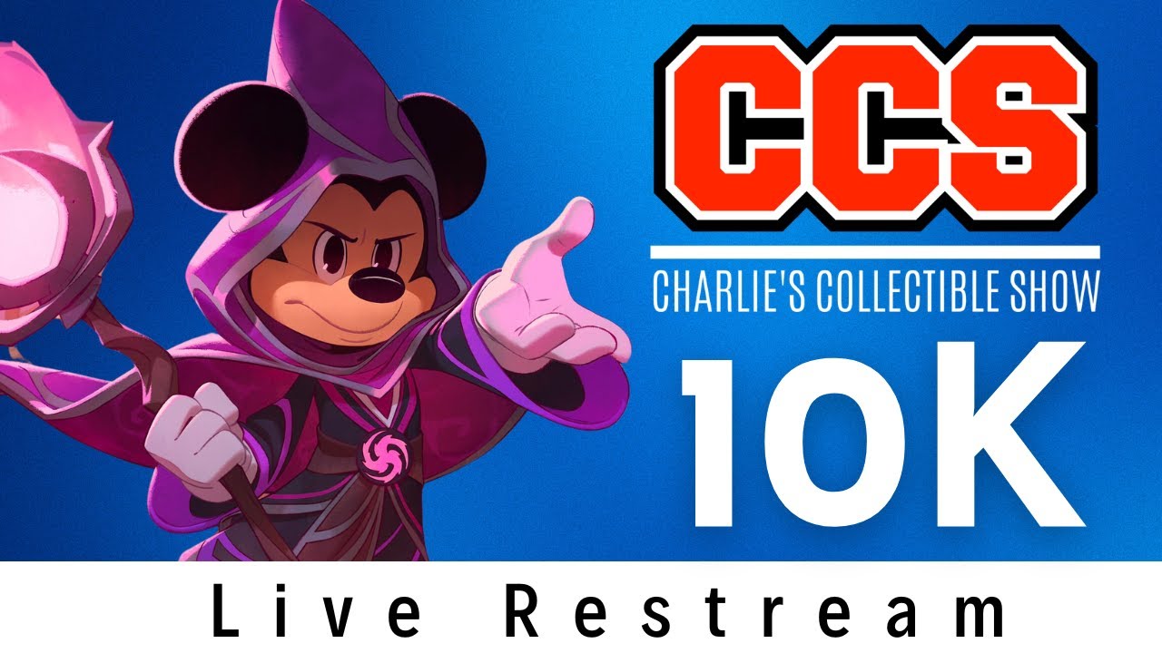 Lorcana 10k Live Restream | Charlies Collectible Show Top 8