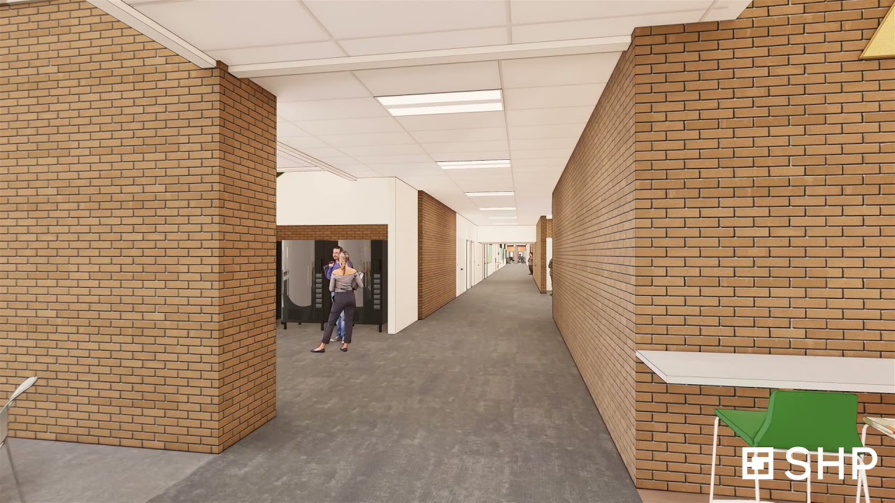 Walk Through the Sycamore High School Renovations! SHP 3D Design Renderings
