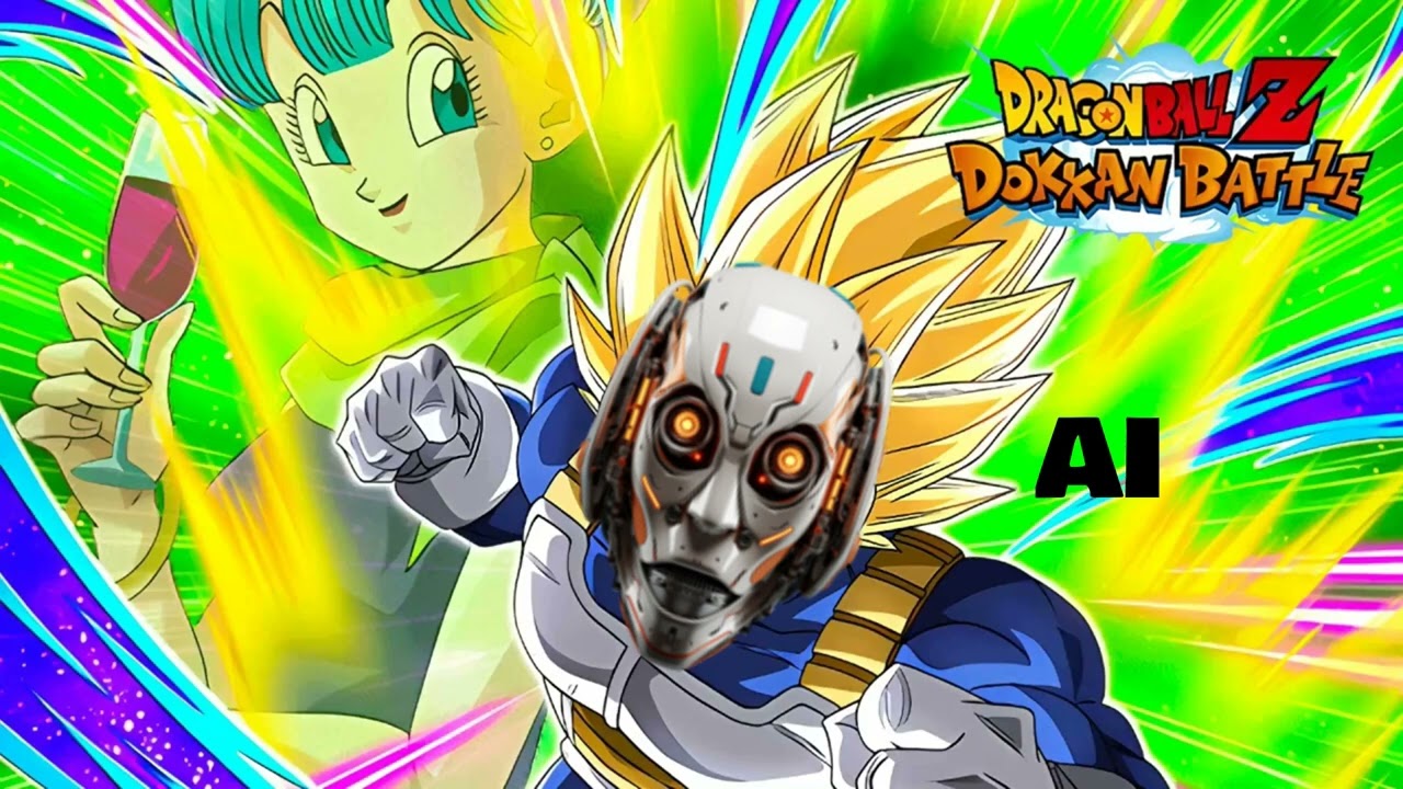 Dragon Ball Z Dokkan Battle  TEQ SSJ ➜ SSJ2 Vegeta Active Skill OST but AI Extended