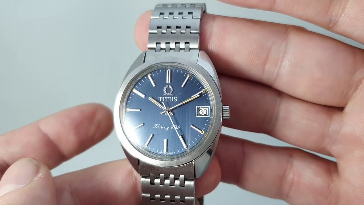 c1976 Titus Tuning Fork men's vintage electronic watch - or was it an Omega?
