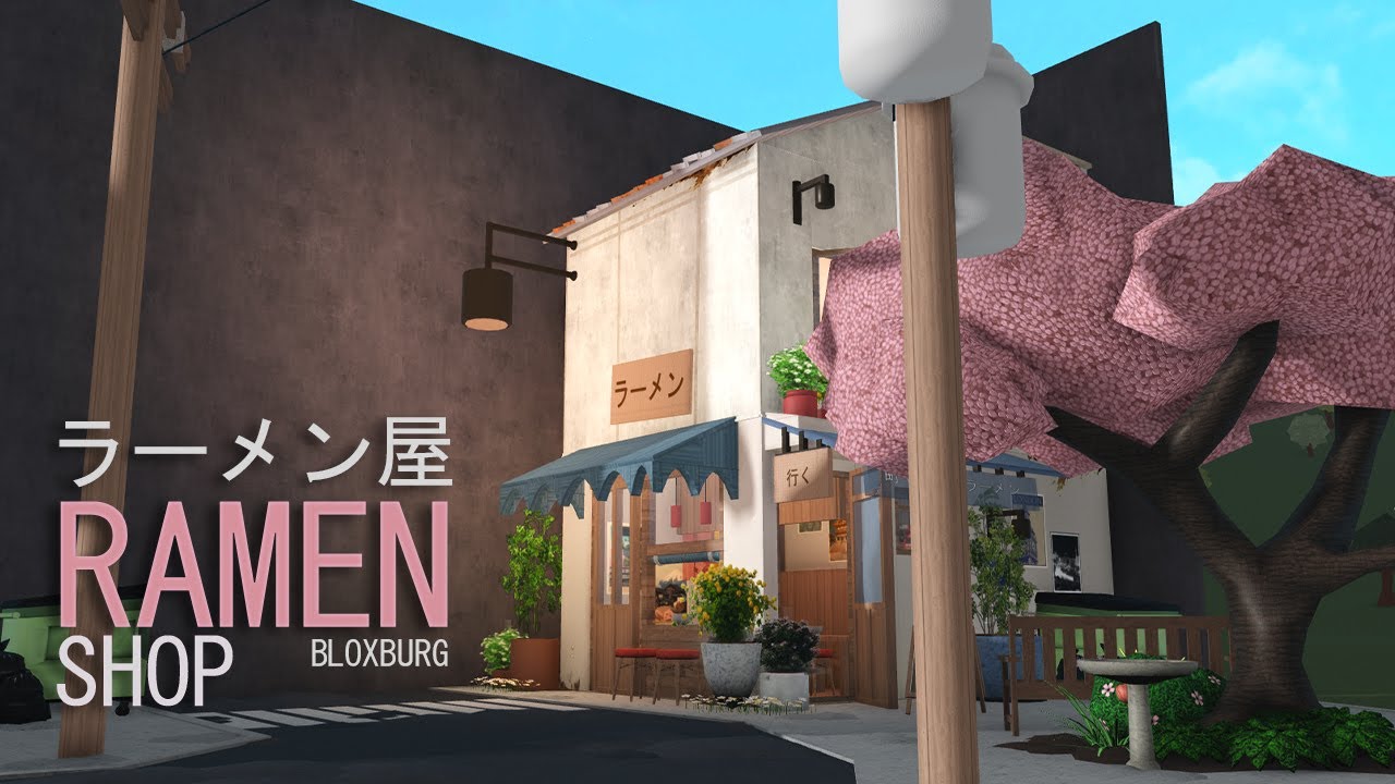This Tiny 'RAMEN SHOP' Might Be My Favorite Bloxburg Build Yet