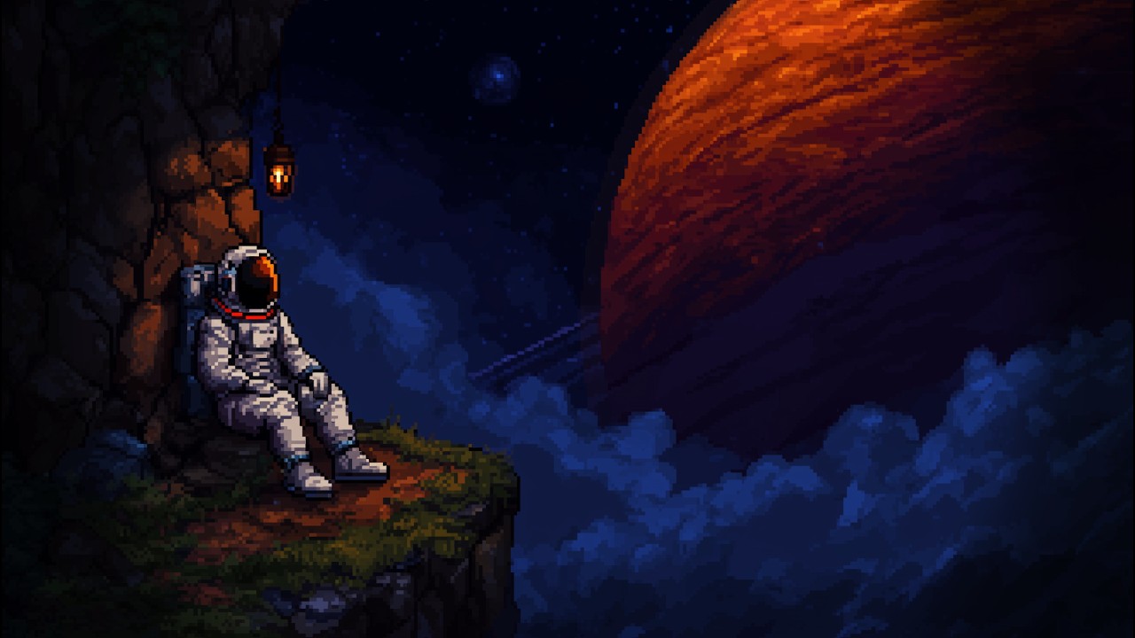 You look tired... Rest beneath the ringed planet